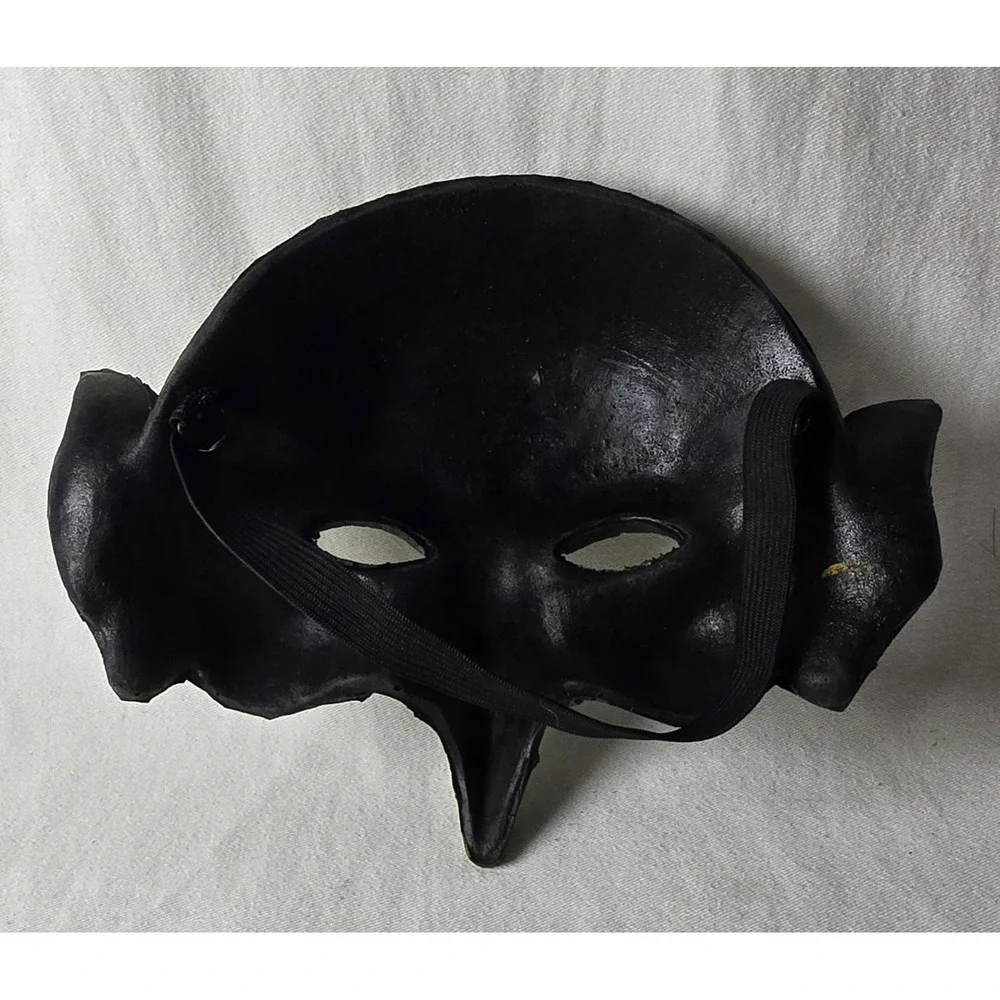 Old Horrible Green Witch‎ Costume Theater Face Mask Halloween Cosplay Party
